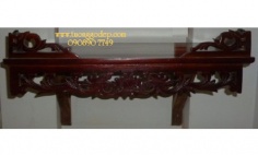 Bàn thờ Phật và Gia tiên gỗ tự nhiên (KT 60cm x 40cm)