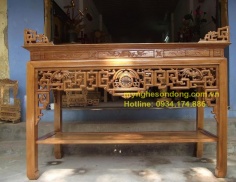 Bàn thờ gỗ hương MS- A28