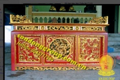 Đồ thờ cúng- bàn thờ Chấp tải bằng gỗ quý