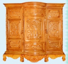 Tủ thờ gỗ cao cấp MS-04