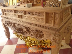Sập thờ – Bàn thờ tứ linh MS-05