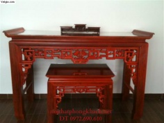 Bàn thờ tứ linh – Sập thờ Minh móc MS-15