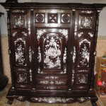 Tủ thờ gỗ cẩn