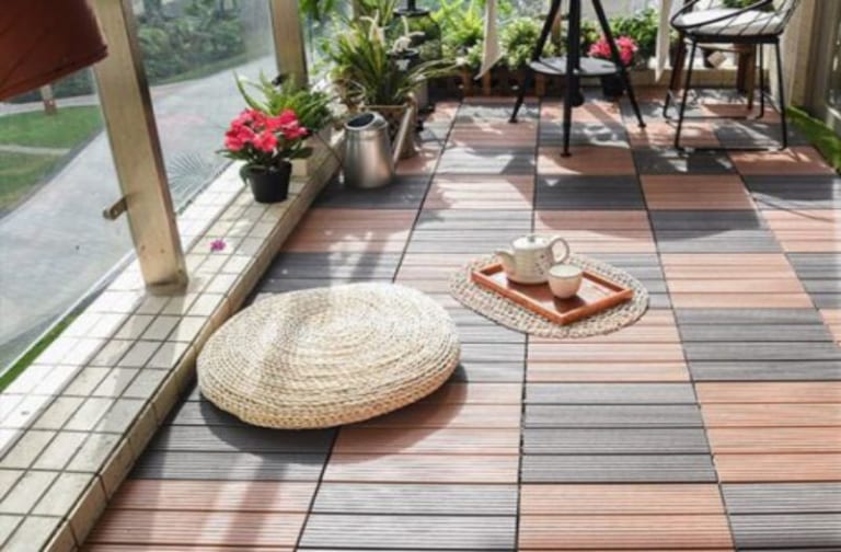 Sàn gỗ ngoài trời