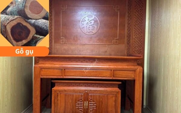 bàn thờ gỗ gụ
