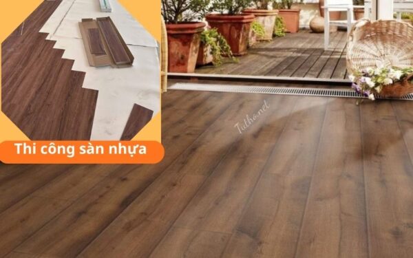 cách thi công sàn nhựa