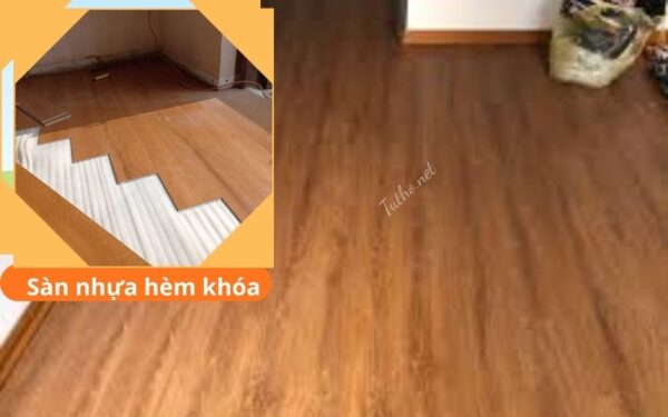 sàn nhựa hèm khóa