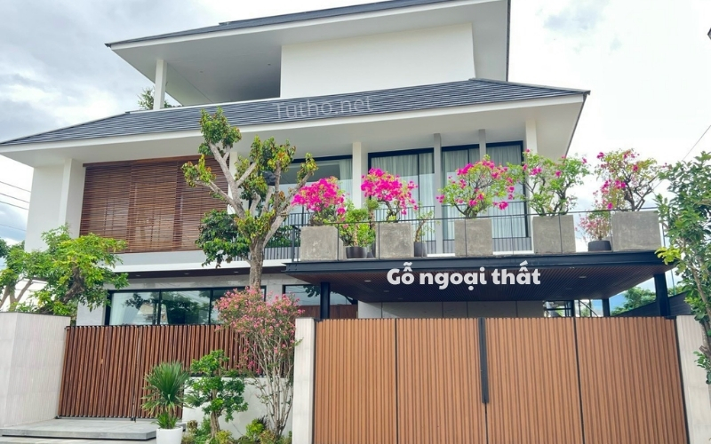 Gỗ ngoại trời ngoại thất