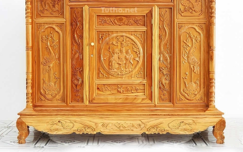 Tủ thờ gỗ mít đẹp